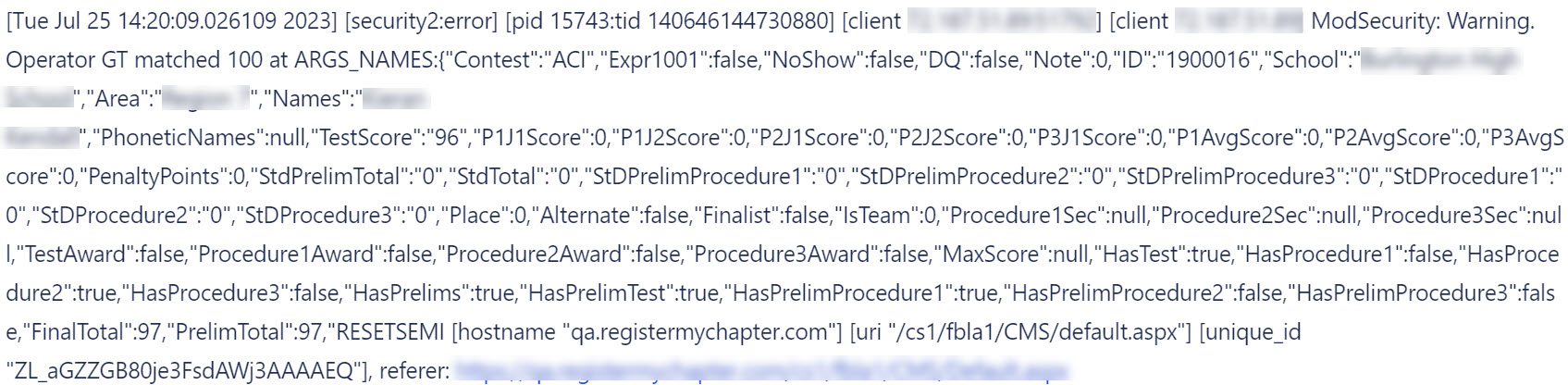 Sophos Firewall: Website encounters false-positive 403 forbidden detections